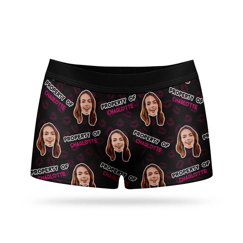 Property Of - Personalised Name Boxers