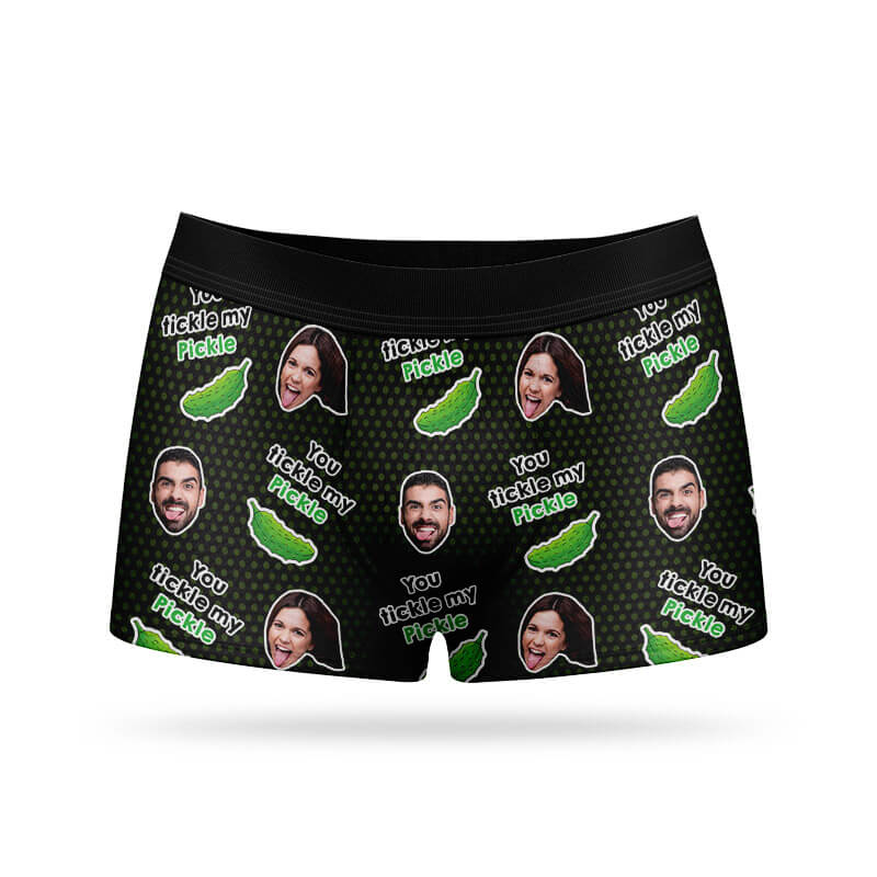 You Tickle My Pickle Personalised Boxers