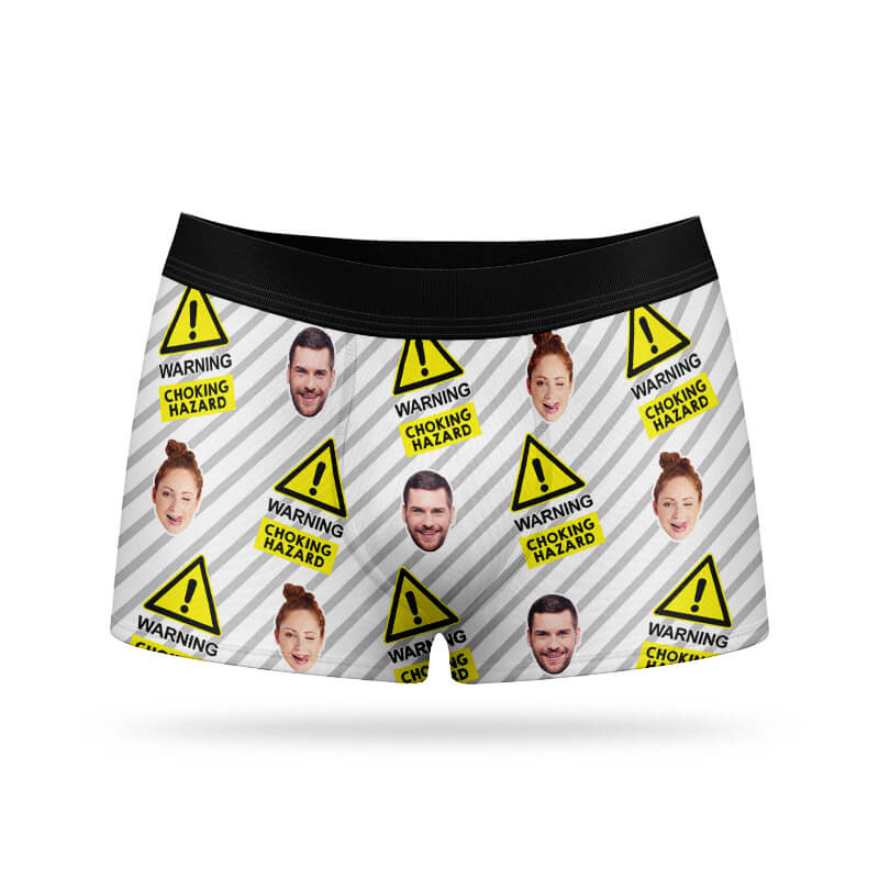 Personalised Choking Hazard Boxers