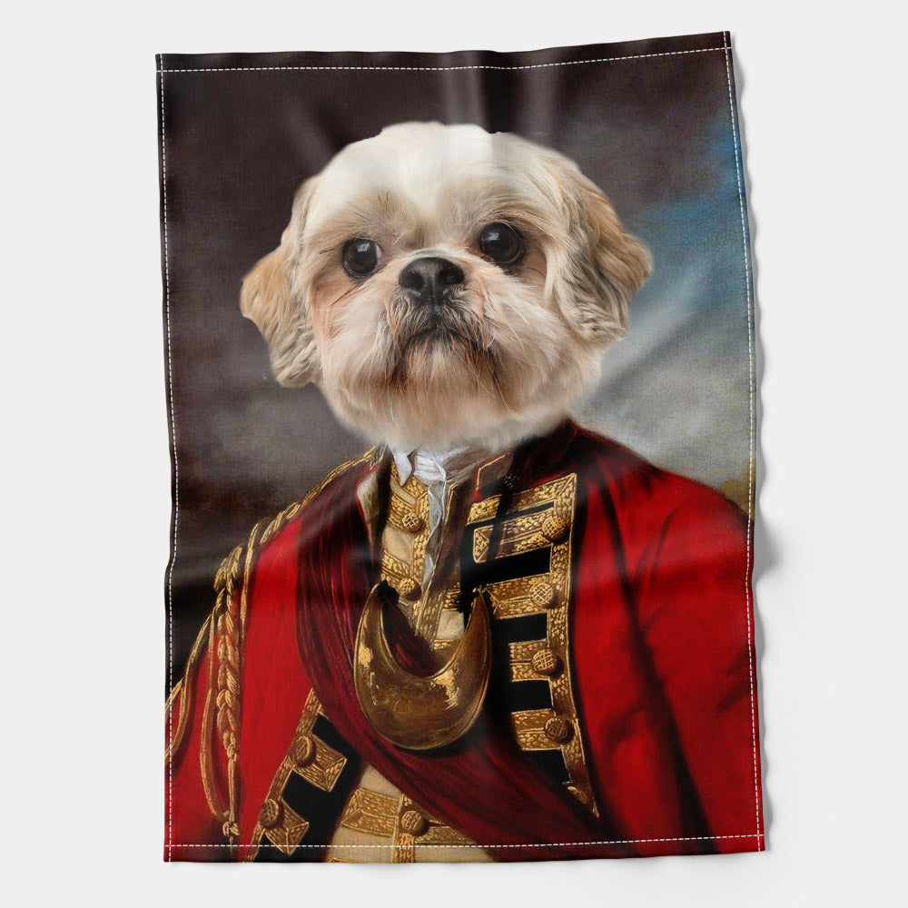 Dog Royal Regiment Tea Towel