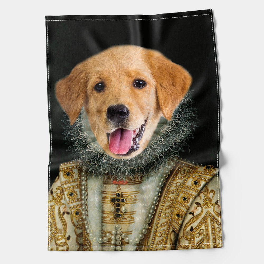 Dog Lady Tea Towel