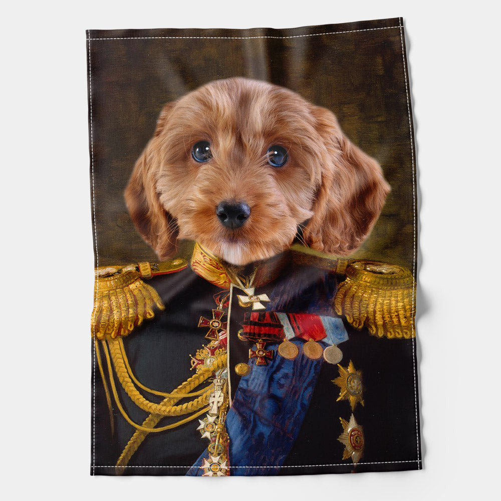 Dog Admiral Tea Towel