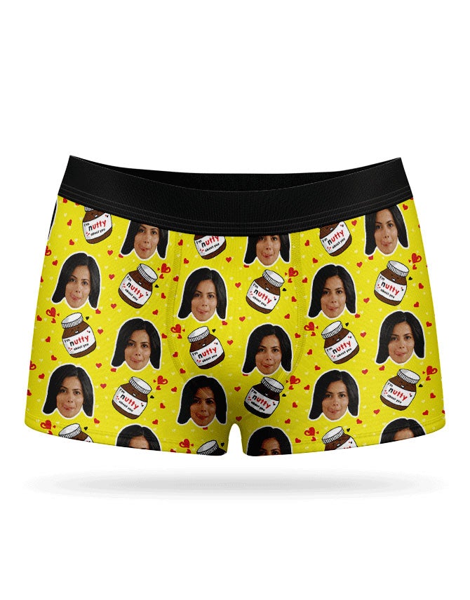 Yellow Nutty About You Boxer Shorts