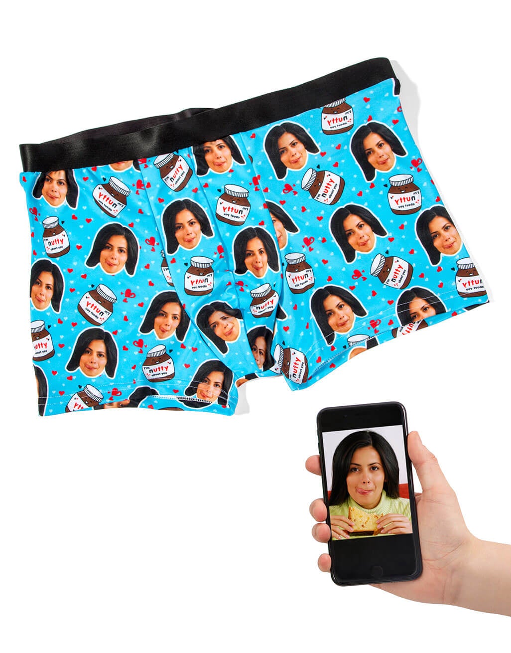 Nutty About You Photo Boxers