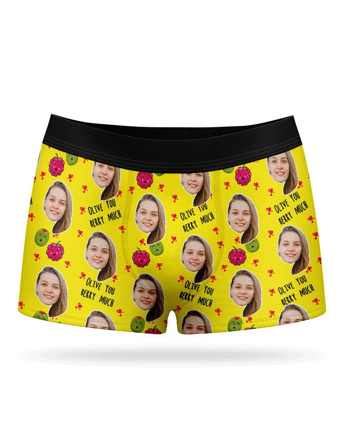 Olive You Berry Much Boxer Shorts Gift