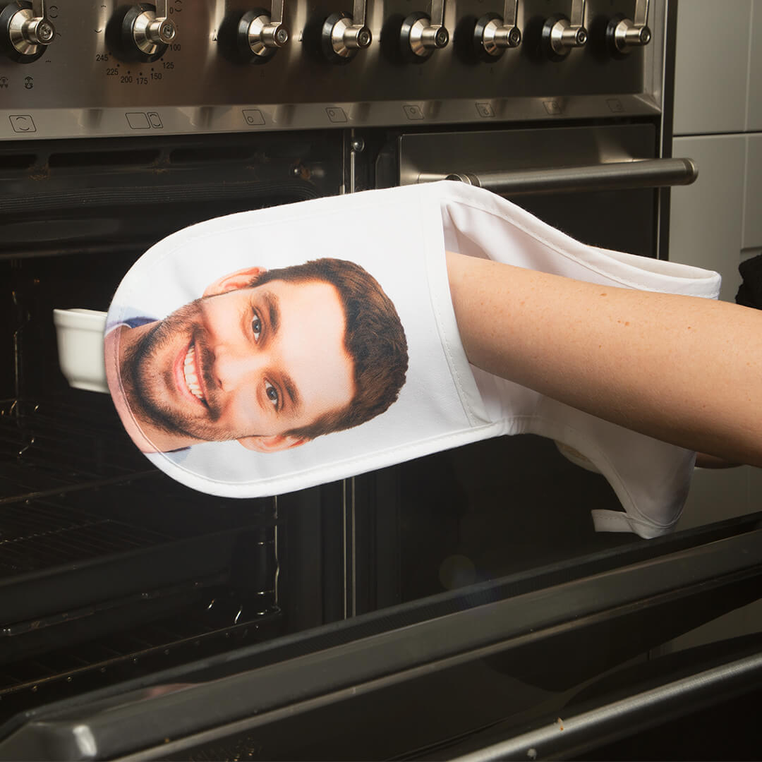 Face Oven Mitts