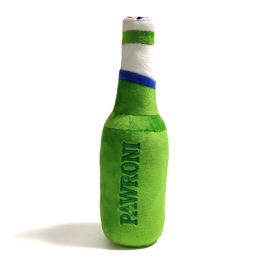 Pawroni Beer Bottle Dog Toy