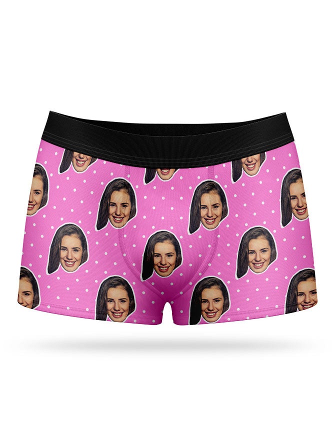 Your Face Polka Boxers