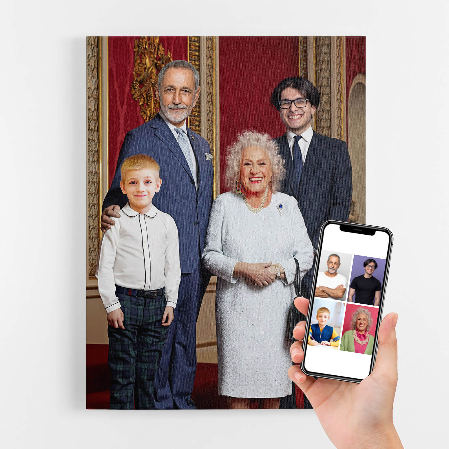 Modern Day Royal Family Portrait