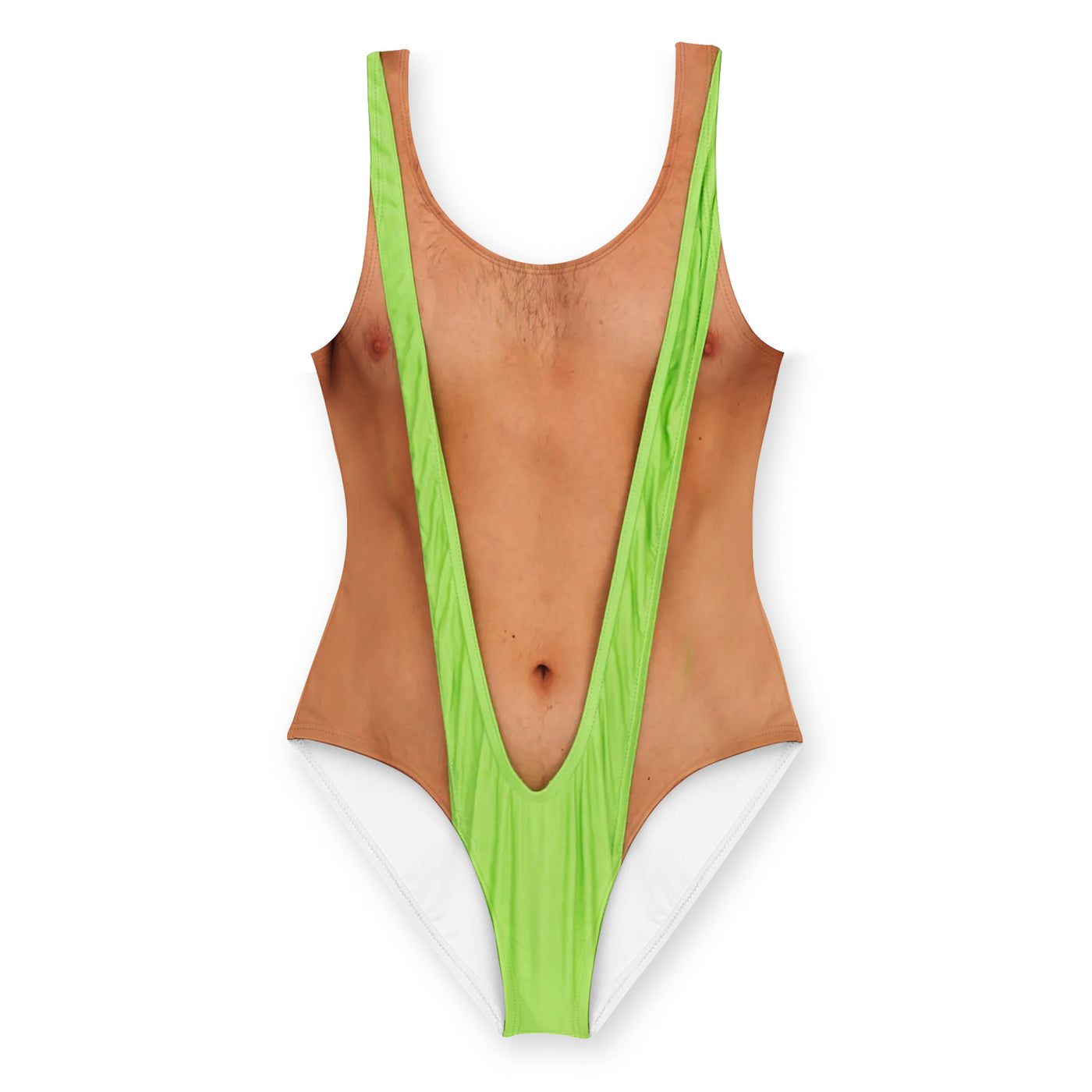 Mankini Bod Swimsuit Funny Swimming Costume