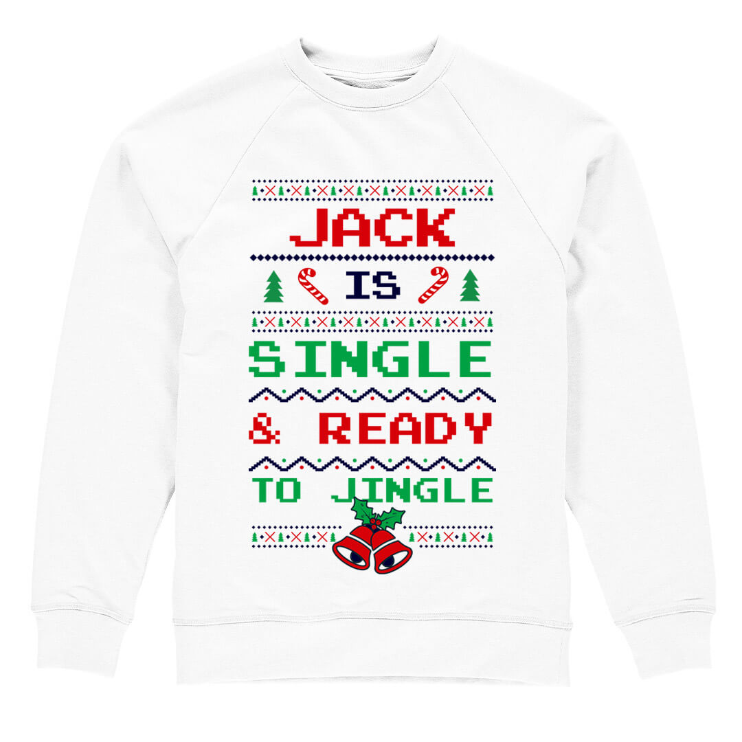 Single & Ready To Jingle Christmas Jumper