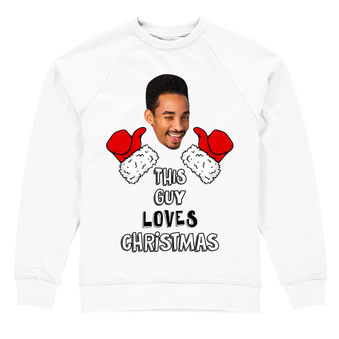 This Guy Loves Christmas Sweatshirt
