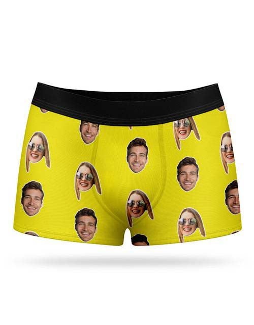 Custom Couples Boxer Shorts