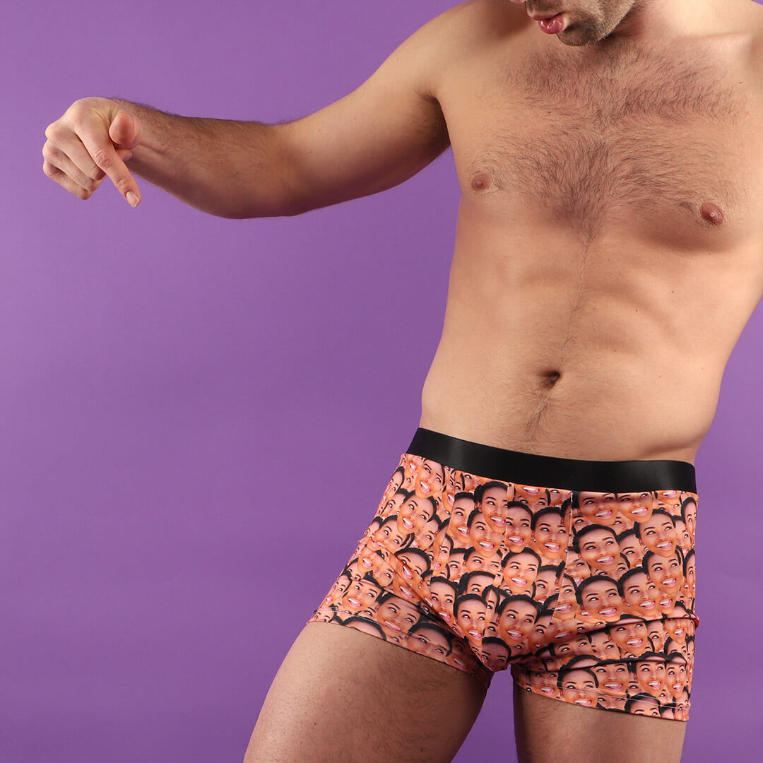 Custom Boxer Briefs, Your Face on Personalized Boxers Briefs