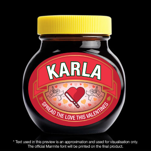 Personalised Marmite – Valentines