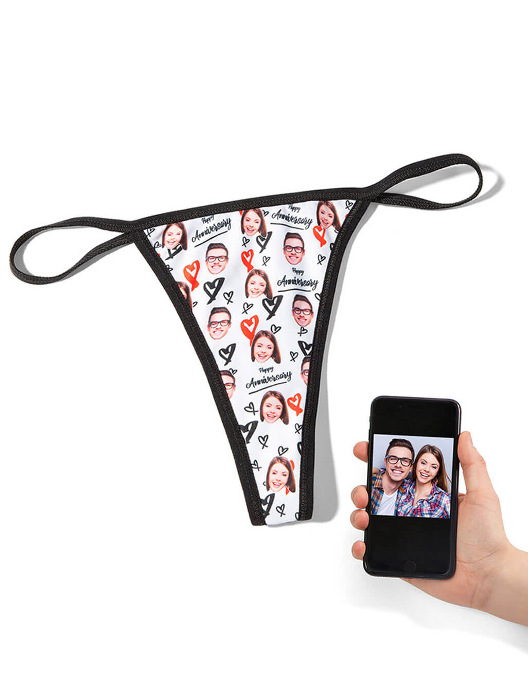 Happy Anniversary Thong With Your Face On