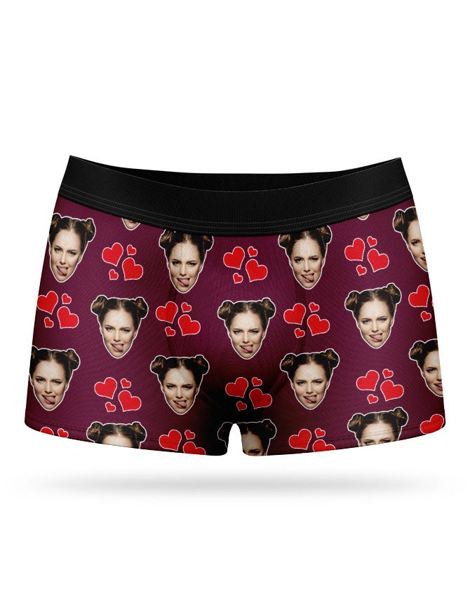 My Valentine Heart Boxer Shorts