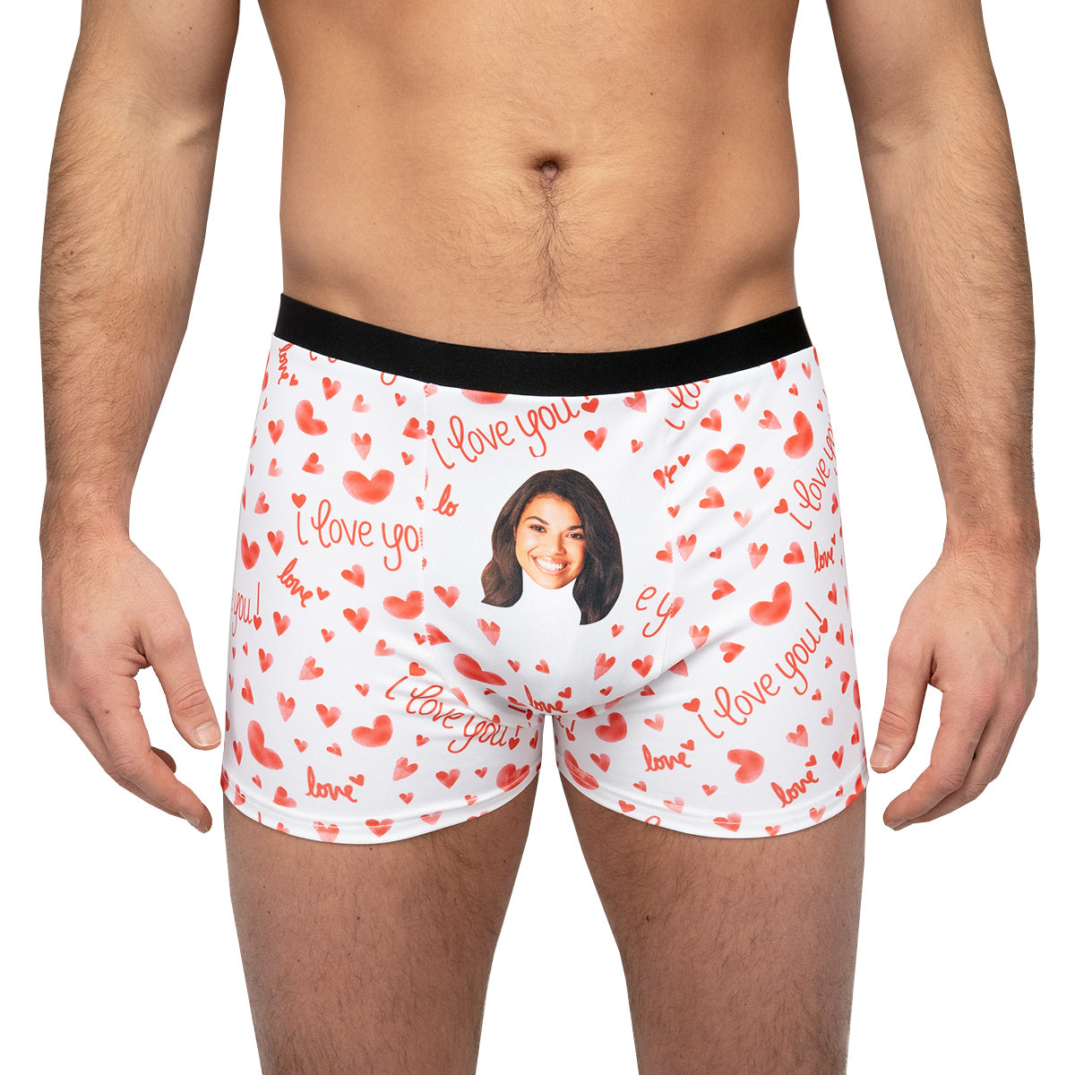  Custom Boxer Briefs for Men Be My Valentine Underwear