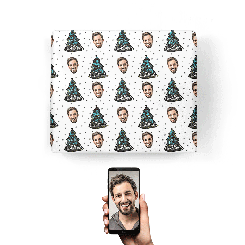 Christmas Trees Wrapping Paper