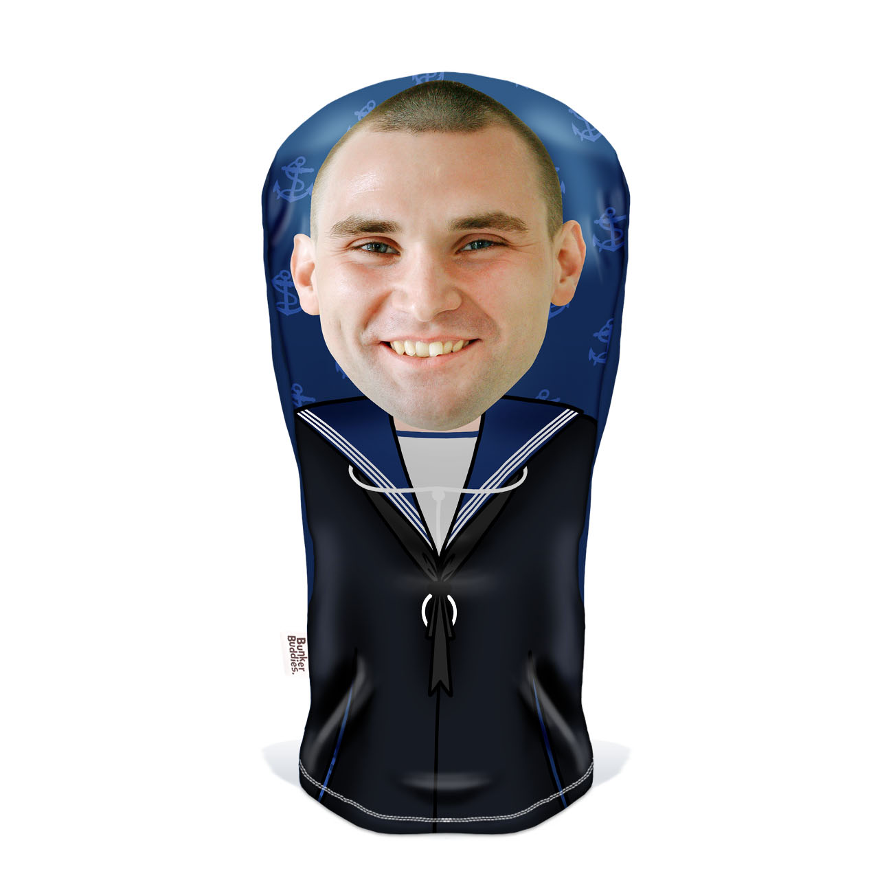 Navy Personalised Golf Head Cover