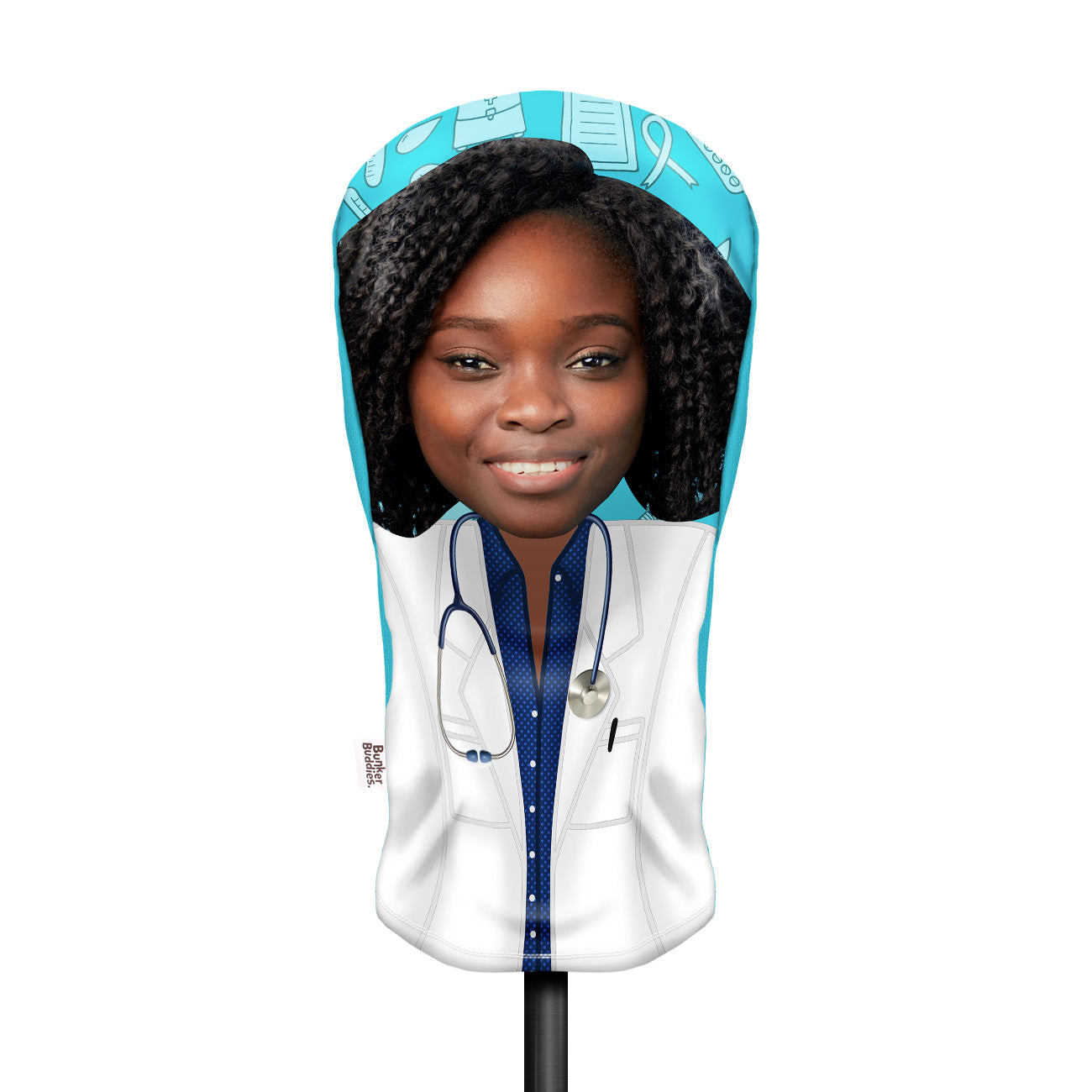 Female Doctor Personalised Golf Head Cover
