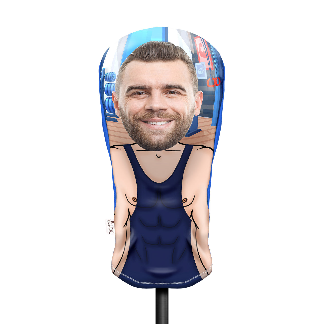 Gym Hunk Personalised Golf Head Cover