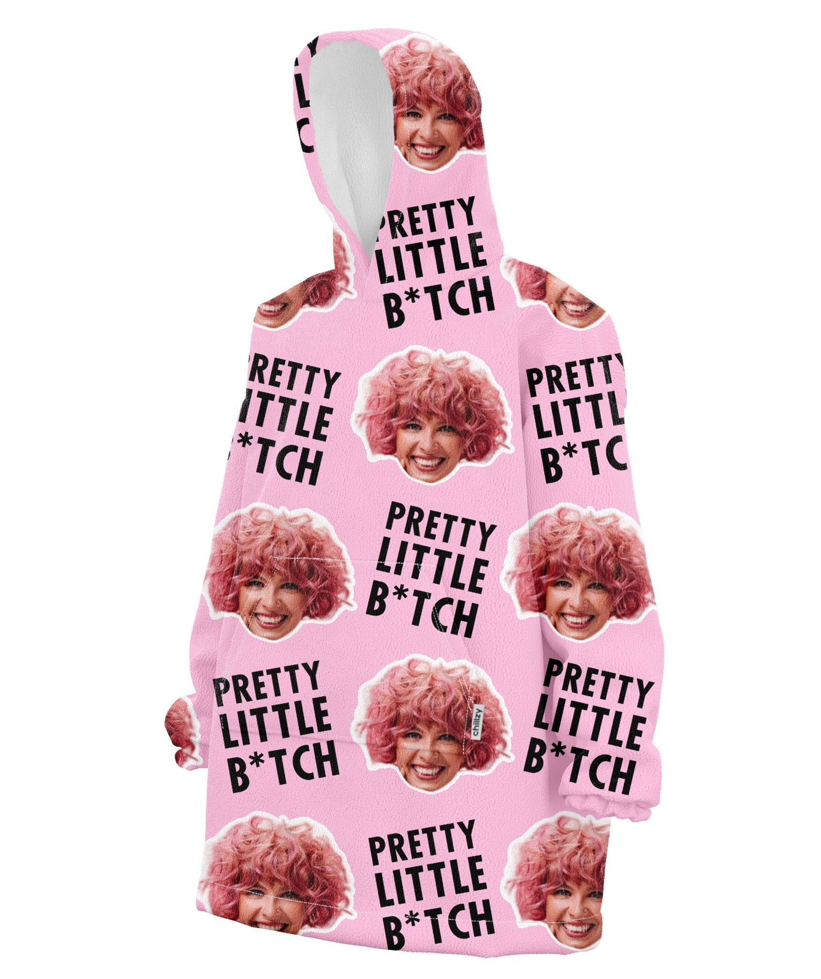 Pretty Little Bitch Custom Hoodie Blanket